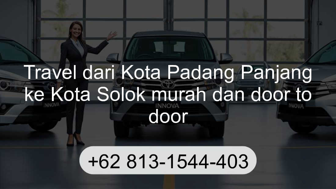 Travel Kota Padang Panjang Kota Solok