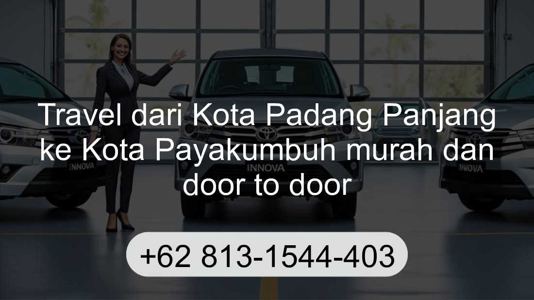 Travel Kota Padang Panjang Kota Payakumbuh