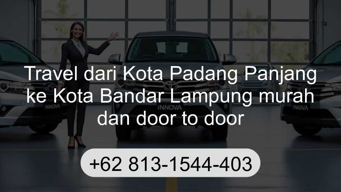 Travel Kota Padang Panjang Kota Bandar Lampung