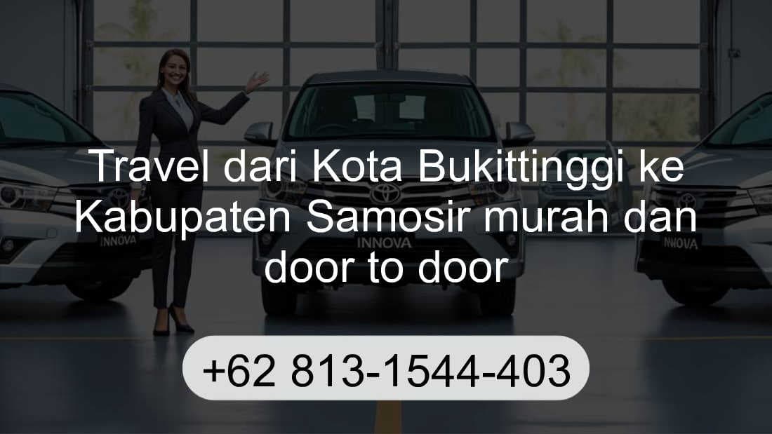 Travel Kota Bukittinggi Kabupaten Samosir