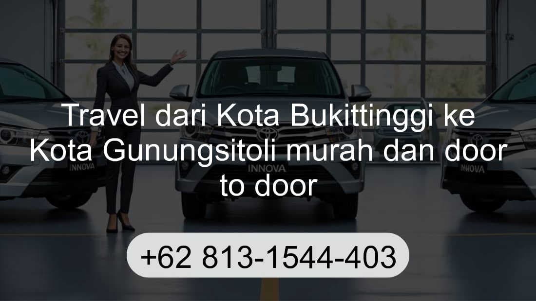 Travel Kota Bukittinggi Kota Gunungsitoli