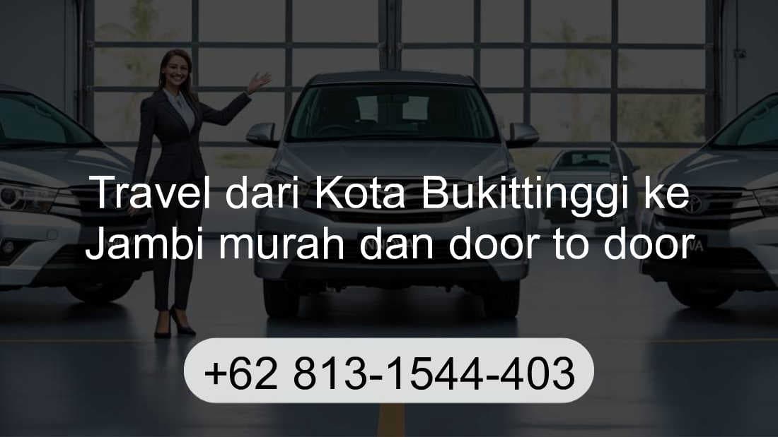 Travel Kota Bukittinggi Jambi