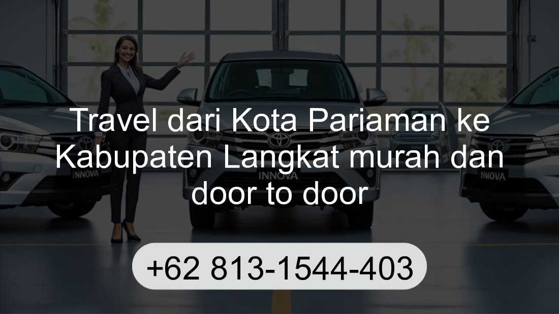 Travel Kota Pariaman Kabupaten Langkat