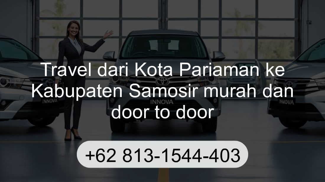 Travel Kota Pariaman Kabupaten Samosir