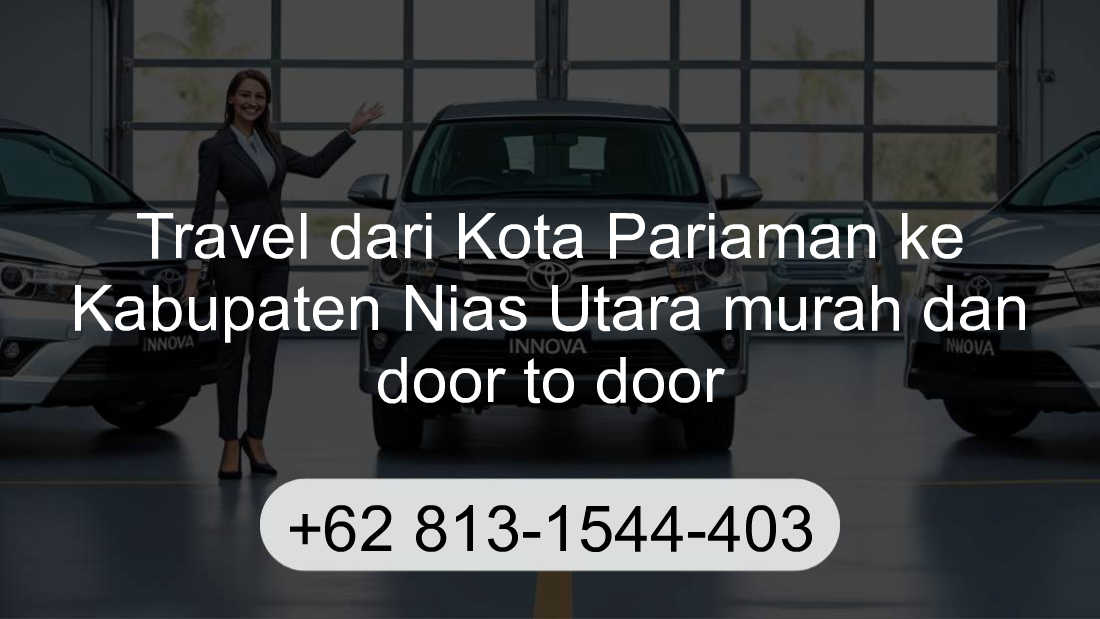 Travel Kota Pariaman Kabupaten Nias Utara