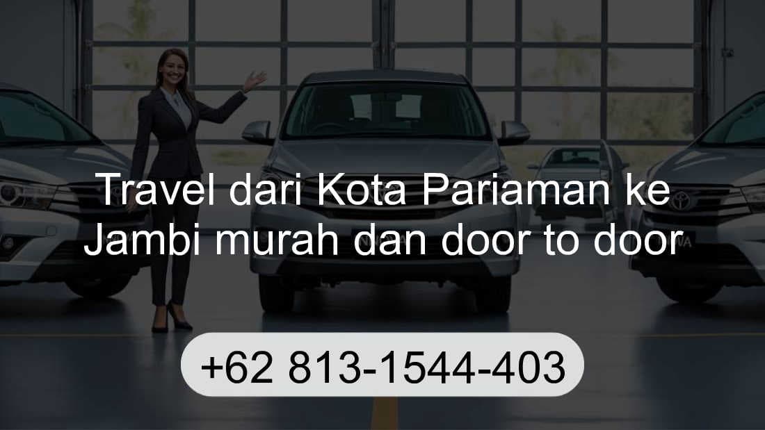 Travel Kota Pariaman Jambi