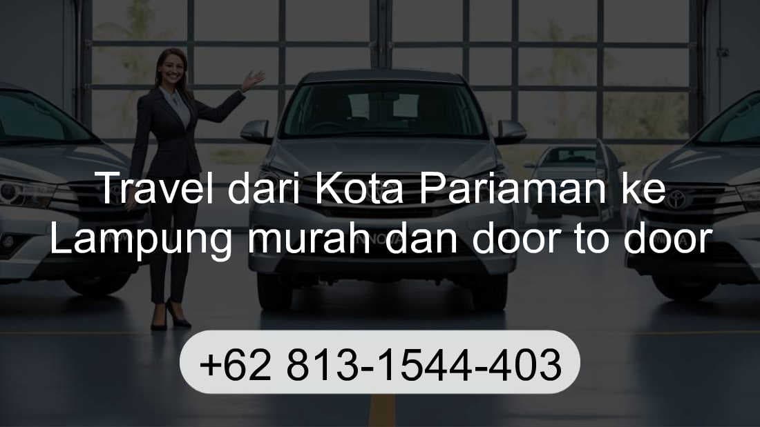 Travel Kota Pariaman Lampung