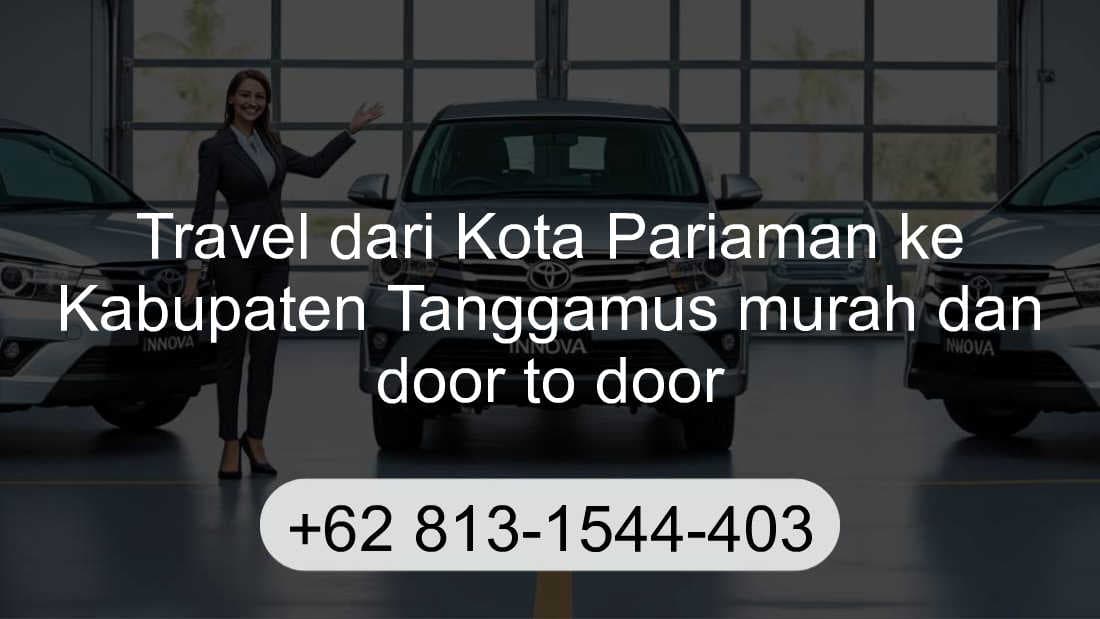 Travel Kota Pariaman Kabupaten Tanggamus