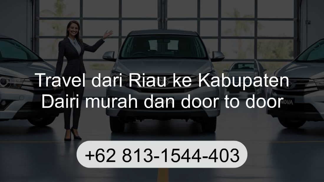 Travel Riau Kabupaten Dairi