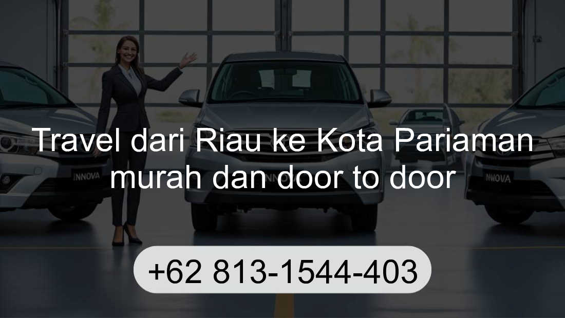 Travel Riau Kota Pariaman