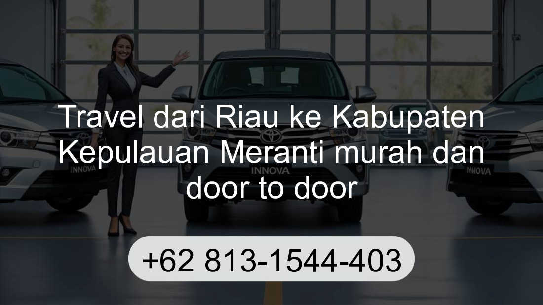 Travel Riau Kabupaten Kepulauan Meranti