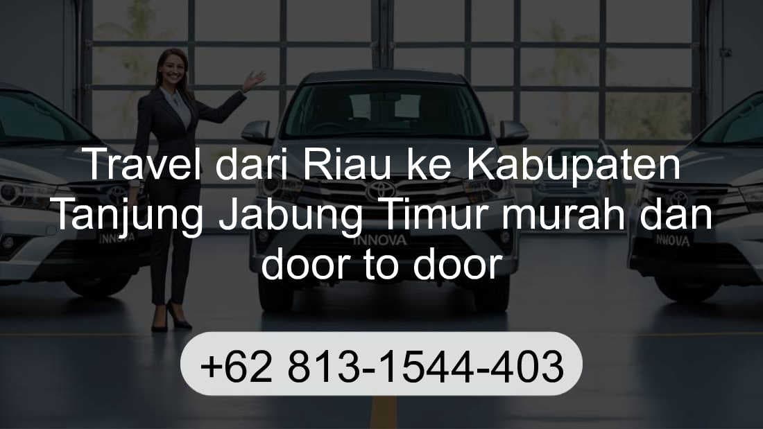 Travel Riau Kabupaten Tanjung Jabung Timur