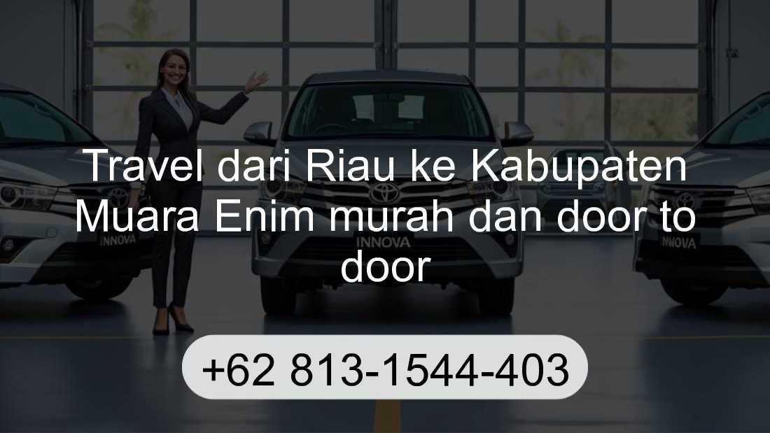 Travel Riau Kabupaten Muara Enim