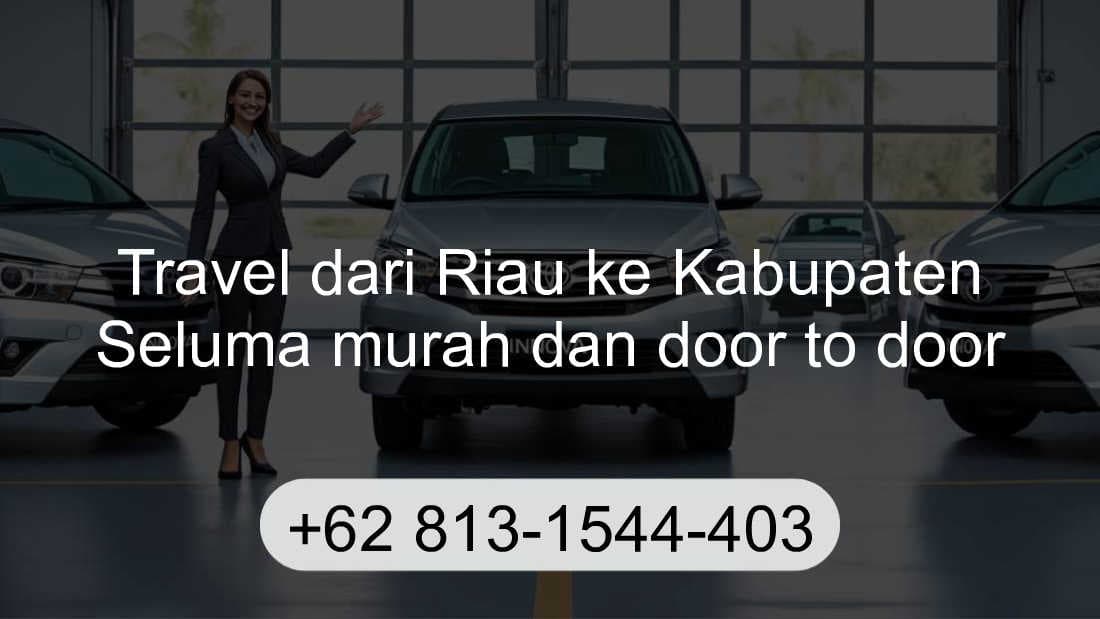 Travel Riau Kabupaten Seluma