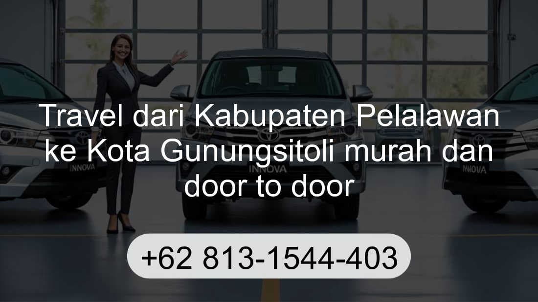Travel Kabupaten Pelalawan Kota Gunungsitoli