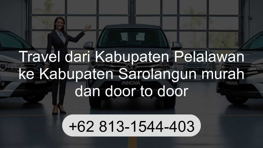 Travel Kabupaten Pelalawan Kabupaten Sarolangun