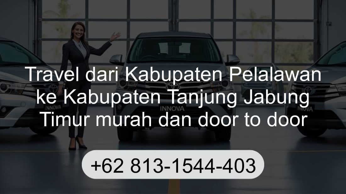 Travel Kabupaten Pelalawan Kabupaten Tanjung Jabung Timur