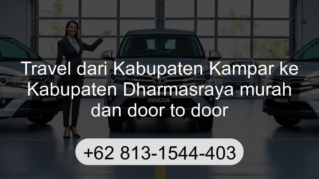 Travel Kabupaten Kampar Kabupaten Dharmasraya