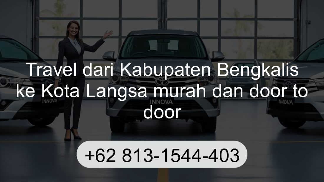 Travel Kabupaten Bengkalis Kota Langsa
