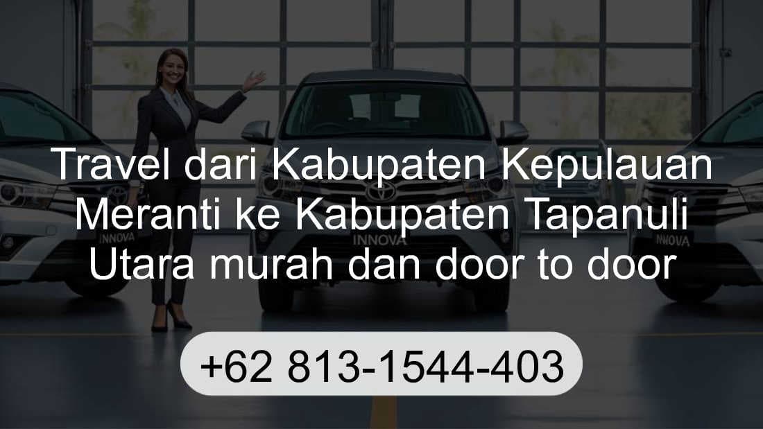 Travel Kabupaten Kepulauan Meranti Kabupaten Tapanuli Utara