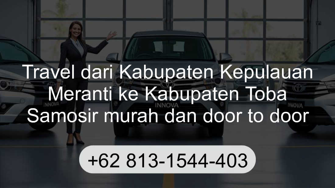 Travel Kabupaten Kepulauan Meranti Kabupaten Toba Samosir