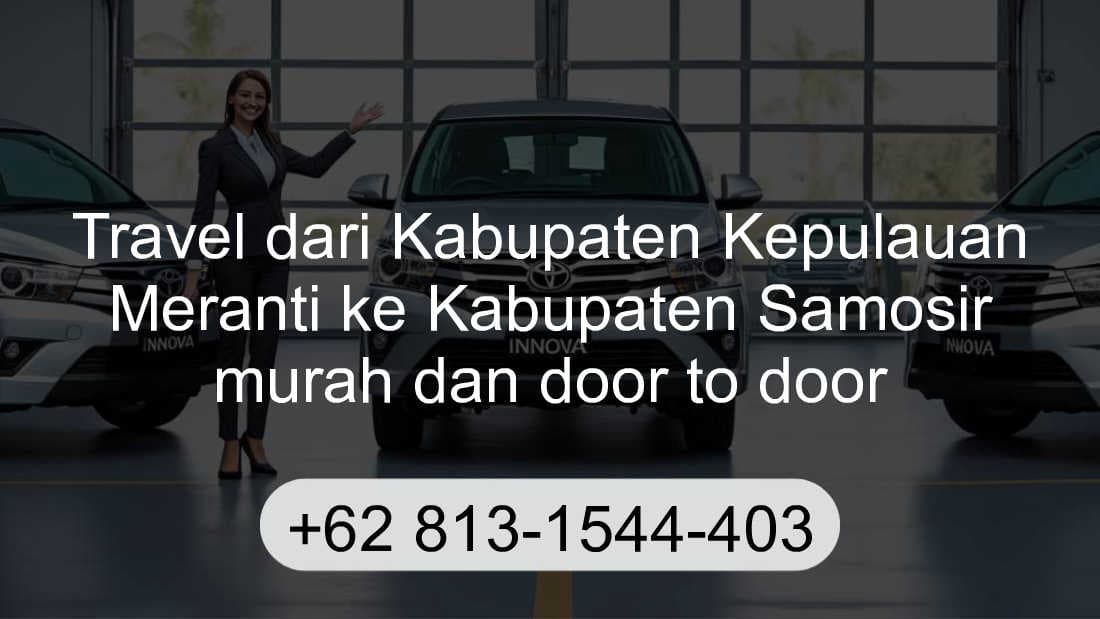 Travel Kabupaten Kepulauan Meranti Kabupaten Samosir