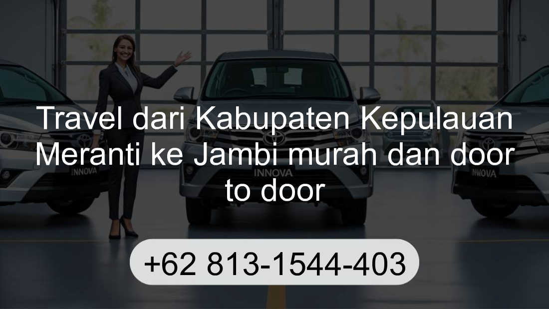 Travel Kabupaten Kepulauan Meranti Jambi