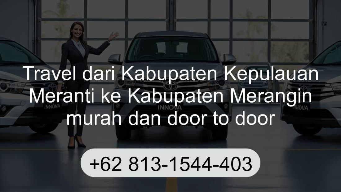 Travel Kabupaten Kepulauan Meranti Kabupaten Merangin