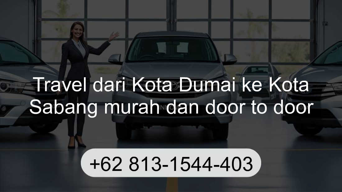 Travel Kota Dumai Kota Sabang