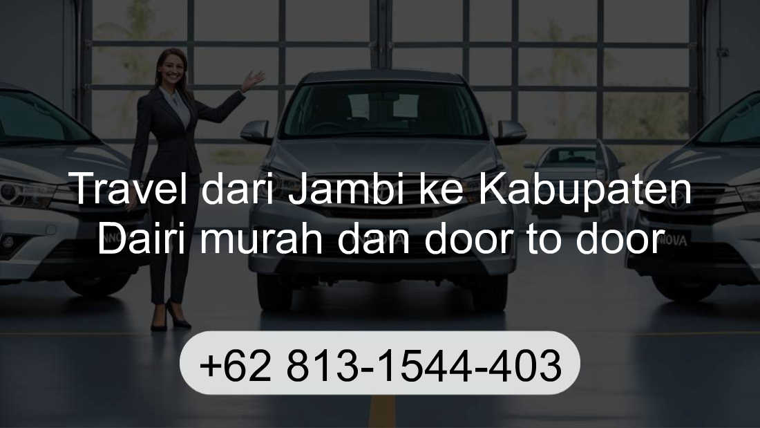 Travel Jambi Kabupaten Dairi
