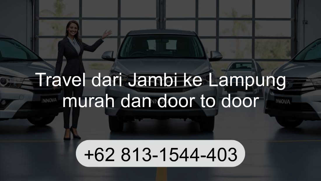 Travel Jambi Lampung