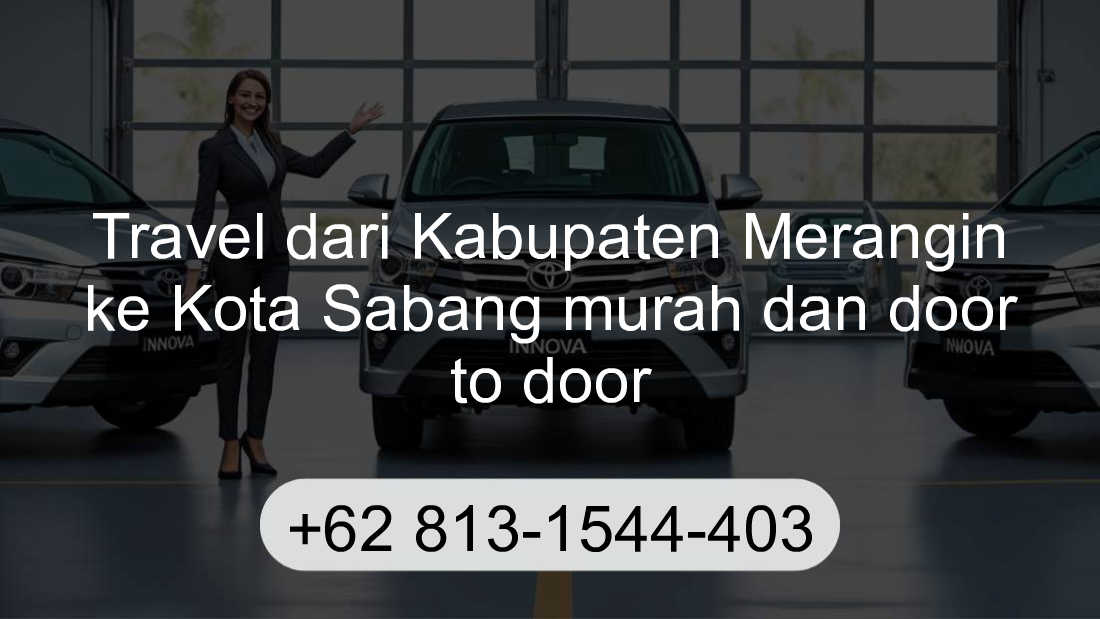 Travel Kabupaten Merangin Kota Sabang