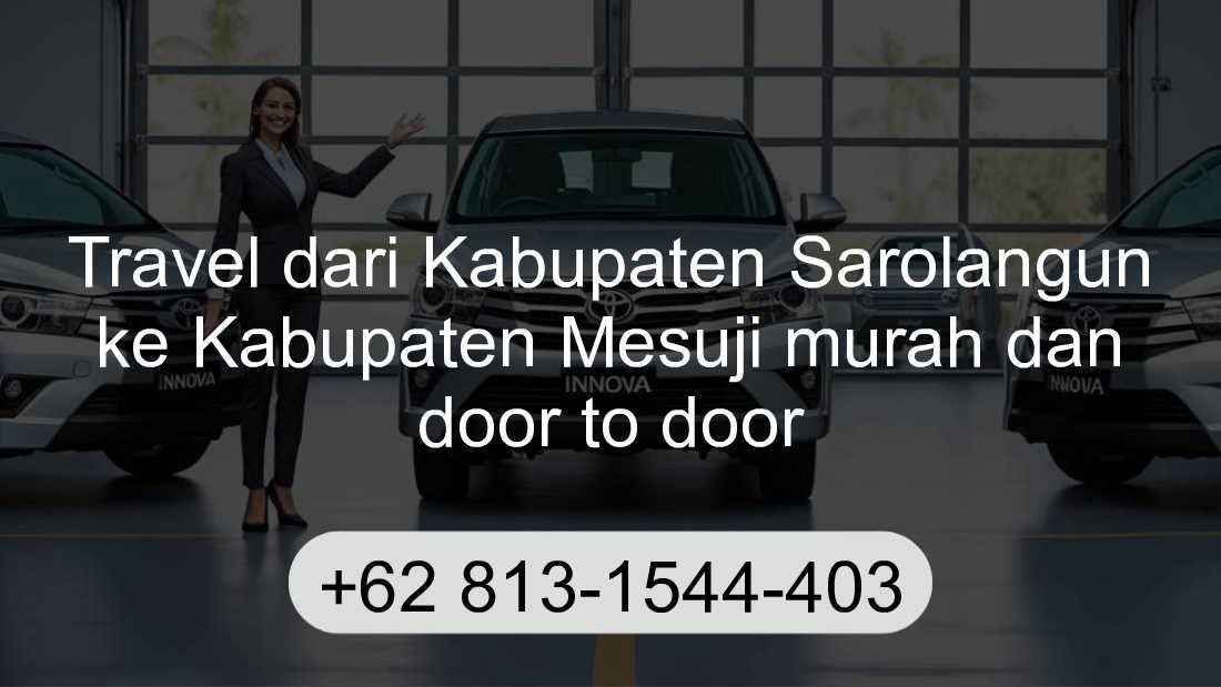 Travel Kabupaten Sarolangun Kabupaten Mesuji