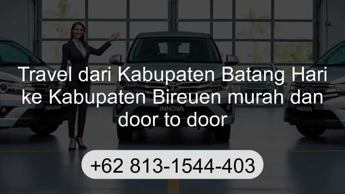 Travel Kabupaten Batang Hari Kabupaten Bireuen
