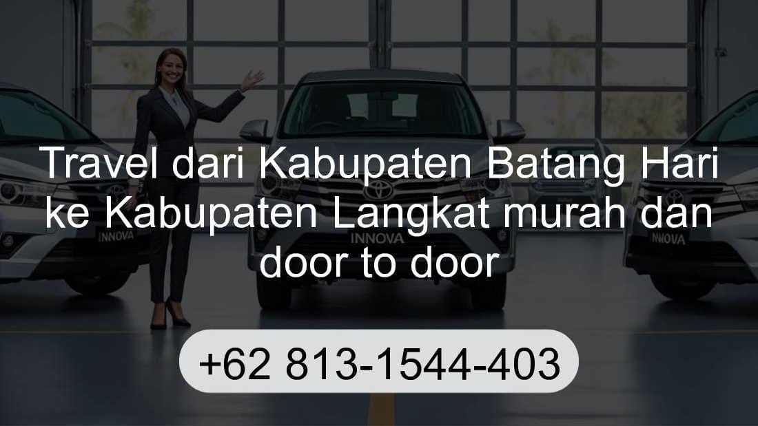 Travel Kabupaten Batang Hari Kabupaten Langkat