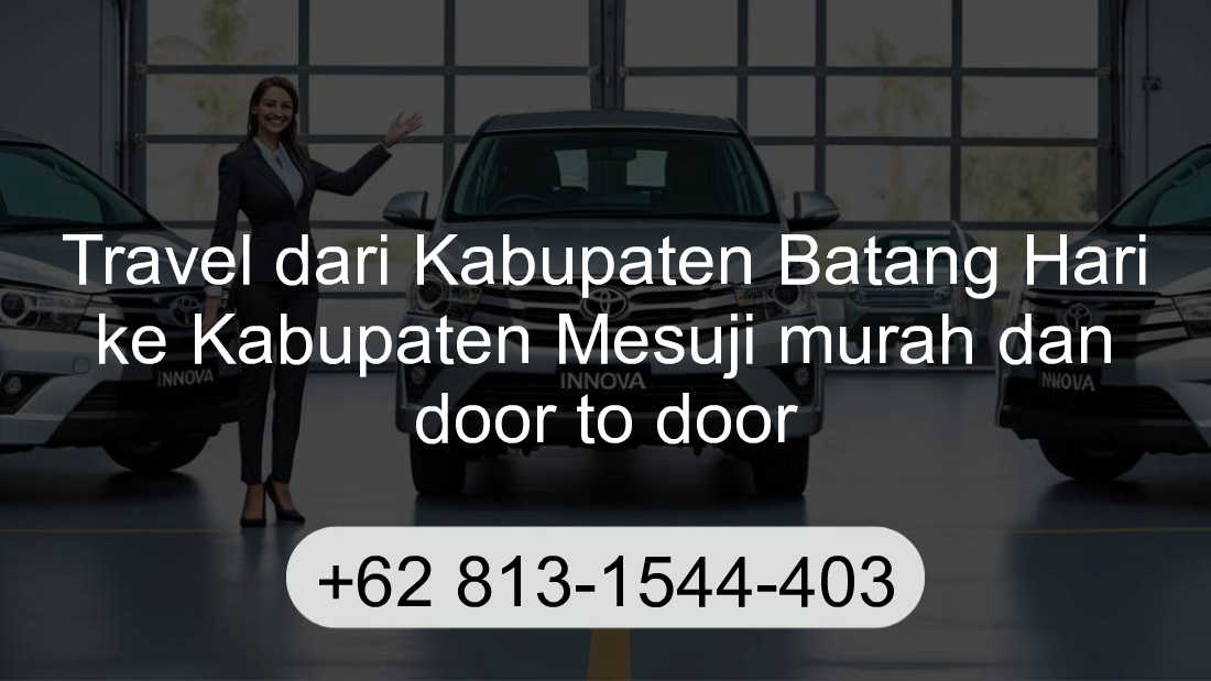 Travel Kabupaten Batang Hari Kabupaten Mesuji