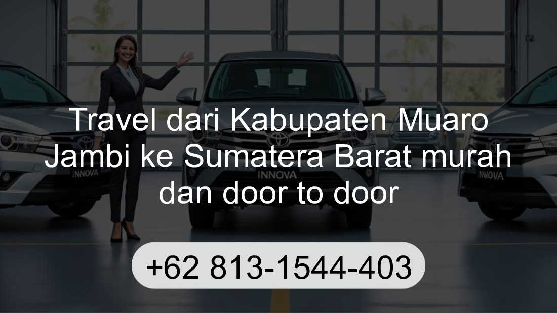 Travel Kabupaten Muaro Jambi Sumatera Barat