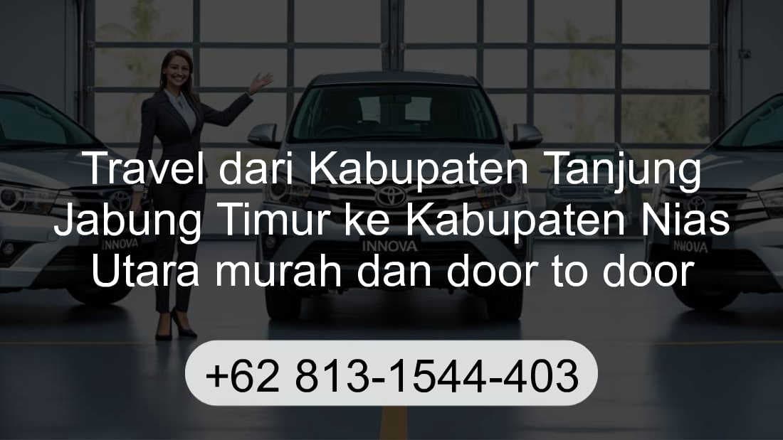Travel Kabupaten Tanjung Jabung Timur Kabupaten Nias Utara