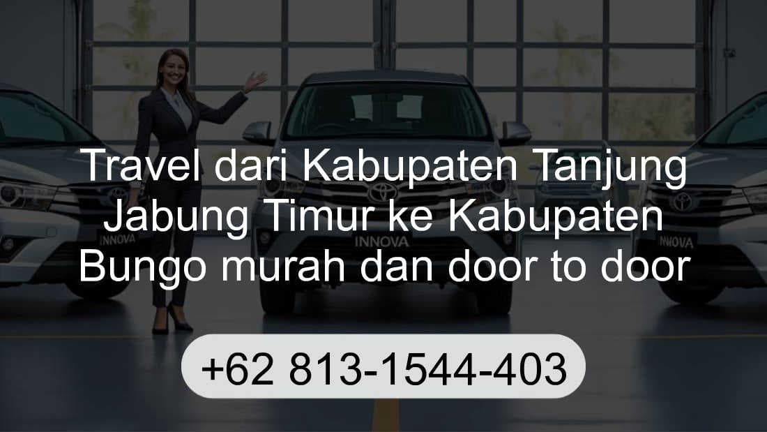 Travel Kabupaten Tanjung Jabung Timur Kabupaten Bungo