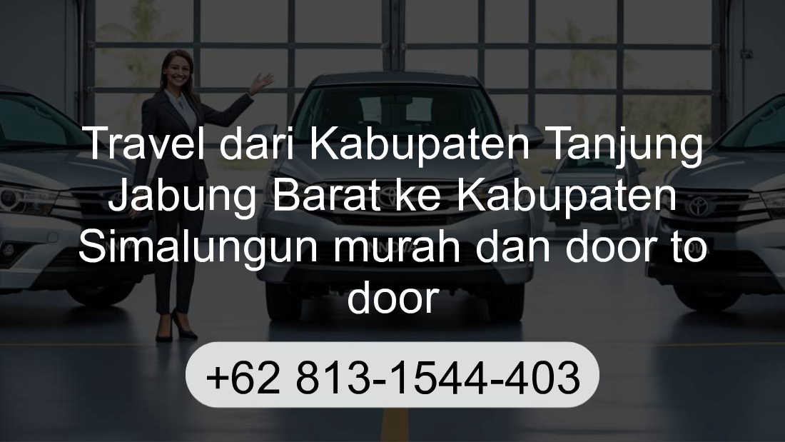 Travel Kabupaten Tanjung Jabung Barat Kabupaten Simalungun
