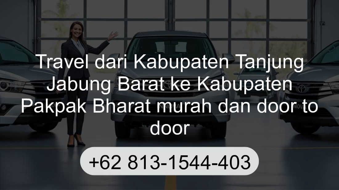 Travel Kabupaten Tanjung Jabung Barat Kabupaten Pakpak Bharat