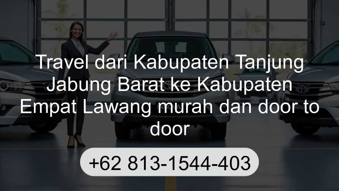 Travel Kabupaten Tanjung Jabung Barat Kabupaten Empat Lawang