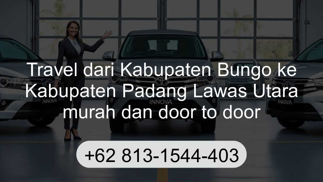 Travel Kabupaten Bungo Kabupaten Padang Lawas Utara