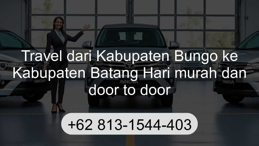 Travel Kabupaten Bungo Kabupaten Batang Hari