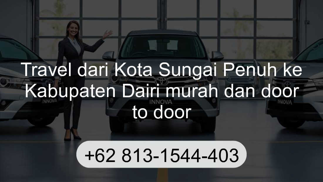 Travel Kota Sungai Penuh Kabupaten Dairi