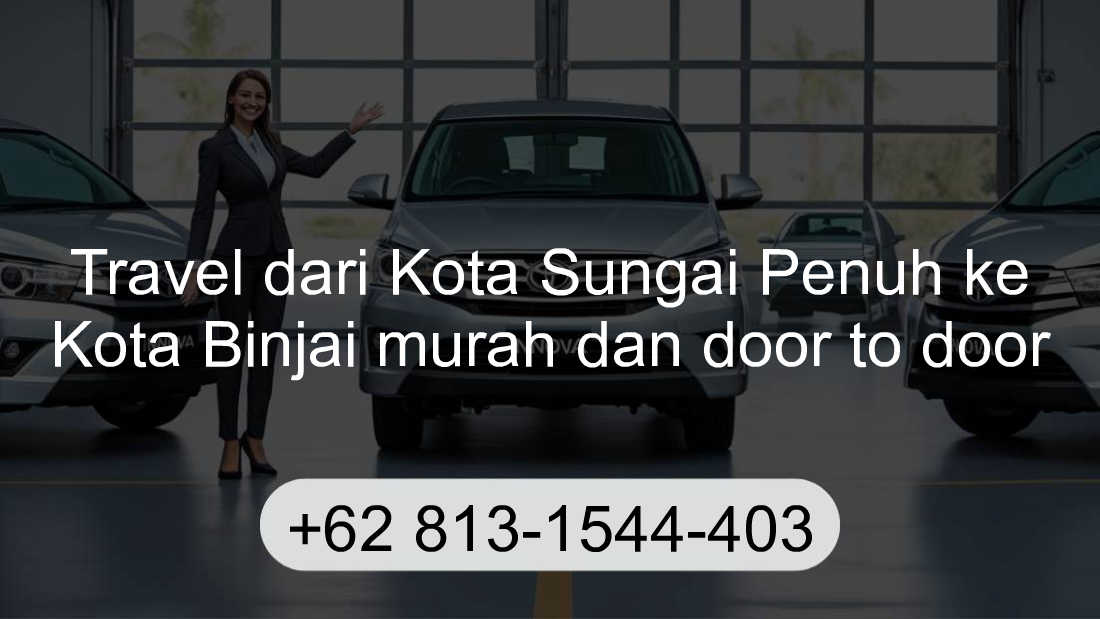 Travel Kota Sungai Penuh Kota Binjai