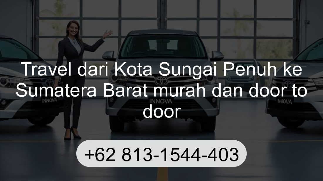 Travel Kota Sungai Penuh Sumatera Barat