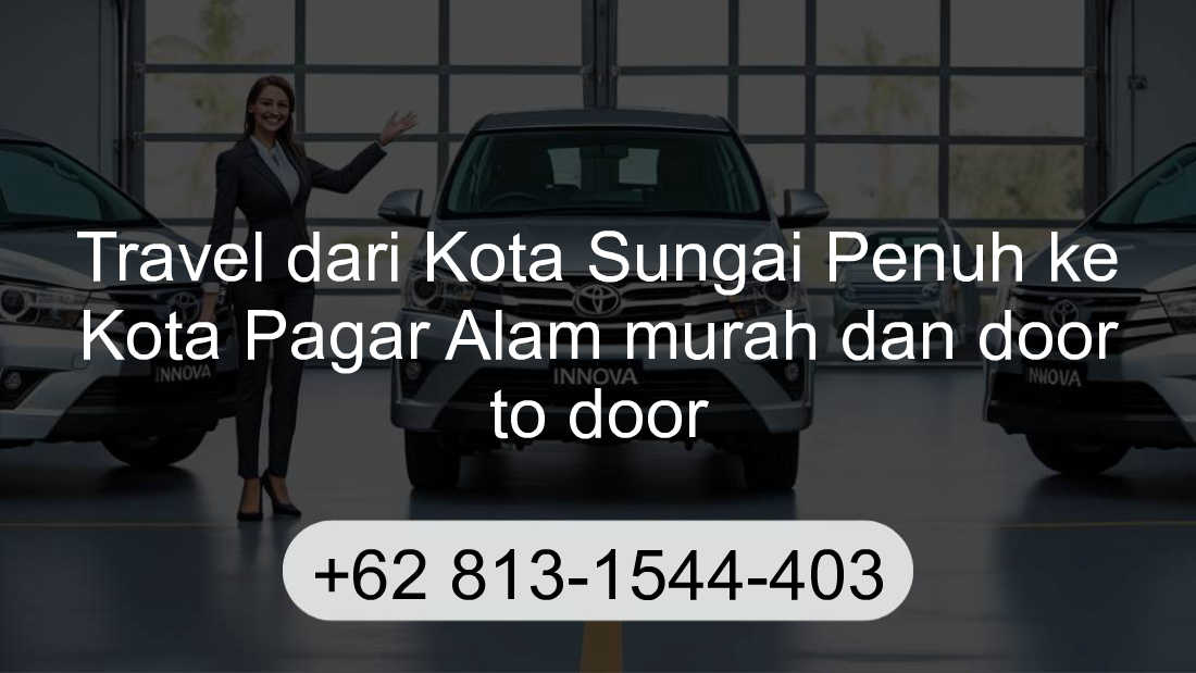 Travel Kota Sungai Penuh Kota Pagar Alam