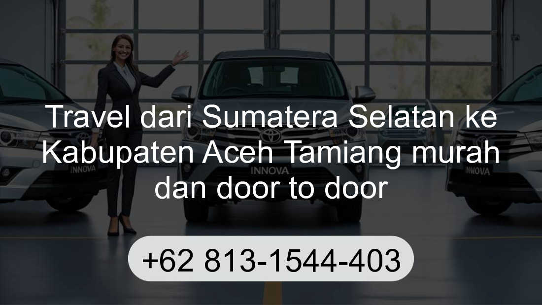 Travel Sumatera Selatan Kabupaten Aceh Tamiang
