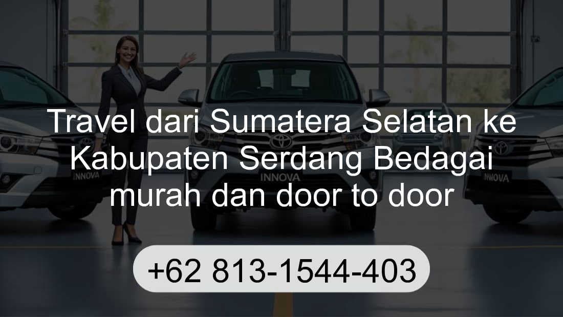 Travel Sumatera Selatan Kabupaten Serdang Bedagai